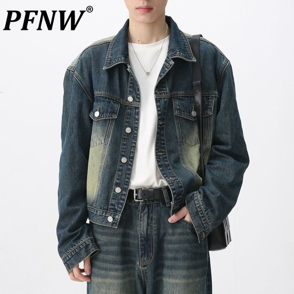 mens jackets pfnw streetwear autumn distressed jean trendy straight denim pants set high street fashion 12z2053 230729, Black;brown
mens jackets pfnw streetwear autumn distressed jean trendy straight denim pants set high street fashion 12z2053 230729, Black;brown
