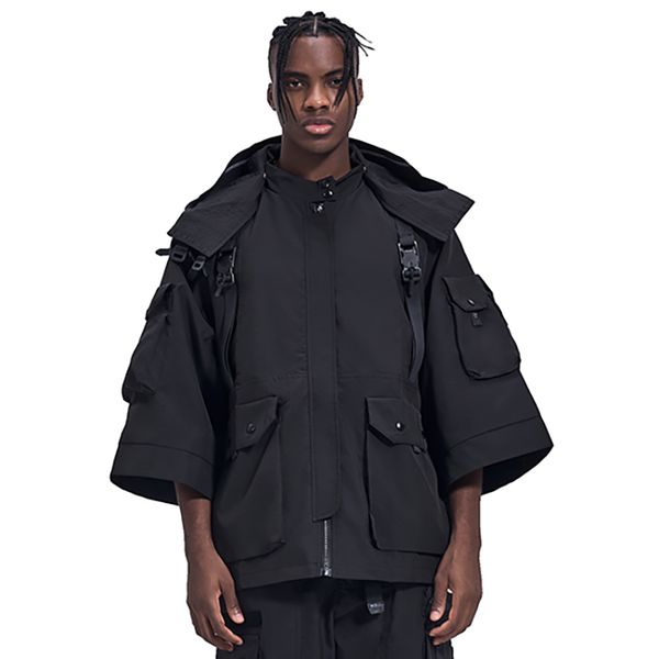 mens jackets streetwear men techwear cool sleeve zipper youthful vitality daily outerwear coats with nood bomber jacket 230731, Black;brown
mens jackets streetwear men techwear cool sleeve zipper youthful vitality daily outerwear coats with nood bomber jacket 230731, Black;brown