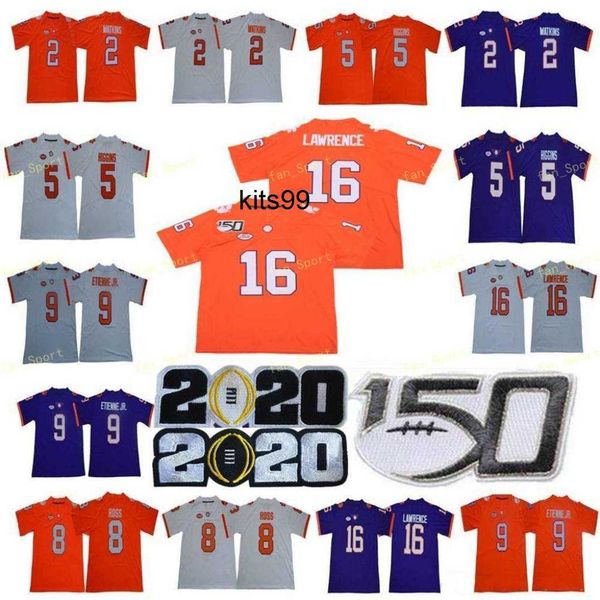 2020 clemson tigers 5 tee higgins 8 justyn ross 3 xavier thomas 150th 16 trevor lawrence 4 deshaun watson purple white orange jersey, Black;red
2020 clemson tigers 5 tee higgins 8 justyn ross 3 xavier thomas 150th 16 trevor lawrence 4 deshaun watson purple white orange jersey, Black;red