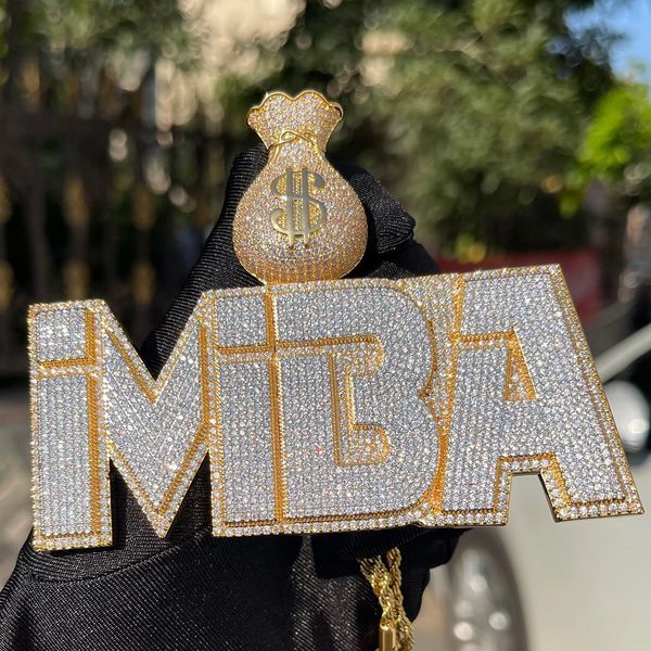 custom hip hop full iced out s925 moissanite diamond initial letter customized with own pendant necklace, Silver
custom hip hop full iced out s925 moissanite diamond initial letter customized with own pendant necklace, Silver