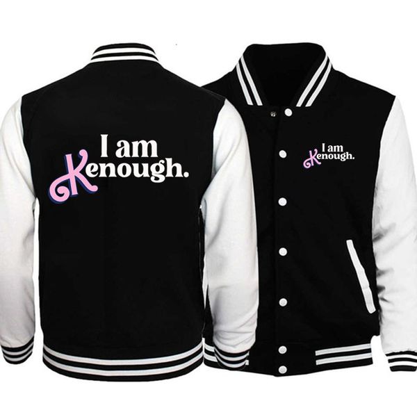 mens jackets i am kenough hoodie baseball uniform men women harajuku casual coats enough sweatshirt 230731, Black;brown
mens jackets i am kenough hoodie baseball uniform men women harajuku casual coats enough sweatshirt 230731, Black;brown