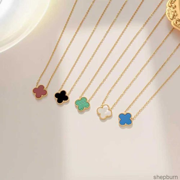 fashion pendant necklaces for women elegant 4/four leaf clover locket necklace highly quality choker chains designer jewelry 18k plated gold, Silver
fashion pendant necklaces for women elegant 4/four leaf clover locket necklace highly quality choker chains designer jewelry 18k plated gold, Silver