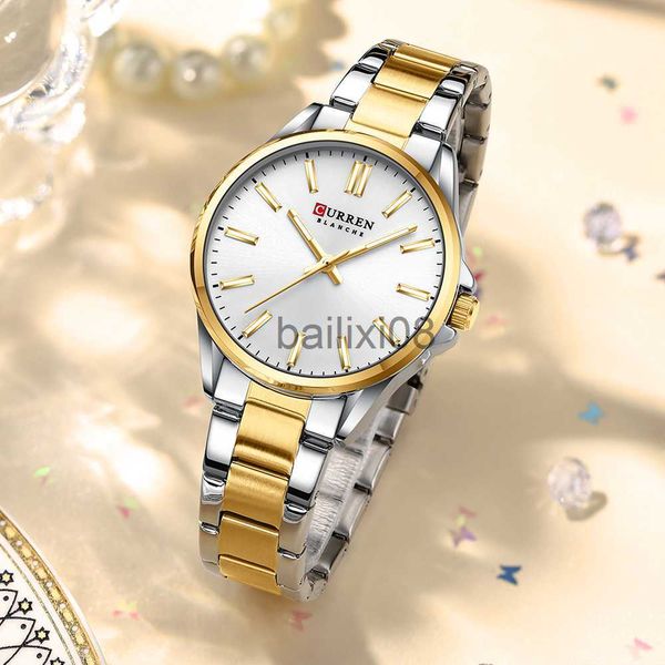 other watches curren fashion brand watches for women simple casual stainless steel brelet quartz pointers wristwatches luminous hands clock, Slivery;black
other watches curren fashion brand watches for women simple casual stainless steel brelet quartz pointers wristwatches luminous hands clock, Slivery;black