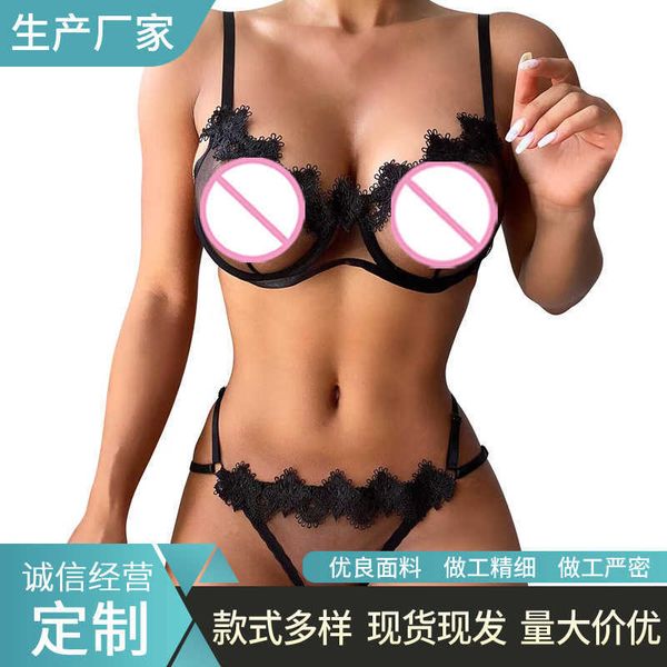 passionate and interesting women's underwear attractive split set lace perspective, Black;white
passionate and interesting women's underwear attractive split set lace perspective, Black;white