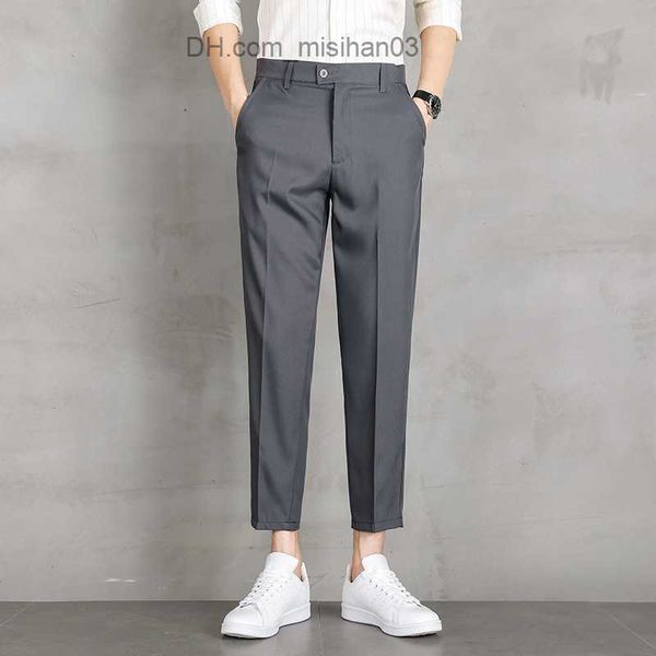 men's pants browon brand summer men's pants solid color fashion ultra thin men's business casual straight ankle pants men, Black
men's pants browon brand summer men's pants solid color fashion ultra thin men's business casual straight ankle pants men, Black