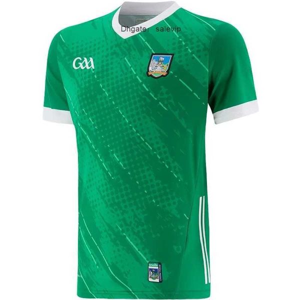 2023 limerick gaa home rugby jersey size s-m--xl-xxl-3xl-4xl-5xlrzbh, White;black