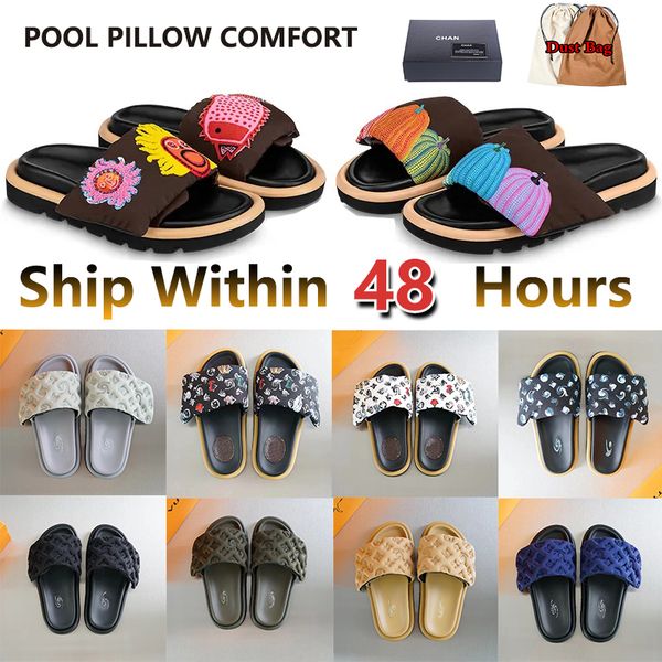 pool pillow mules women designers luxurious sandals sunset flat comfort mules padded front strap slippers fashion style slides men womens sh, Black
pool pillow mules women designers luxurious sandals sunset flat comfort mules padded front strap slippers fashion style slides men womens sh, Black
