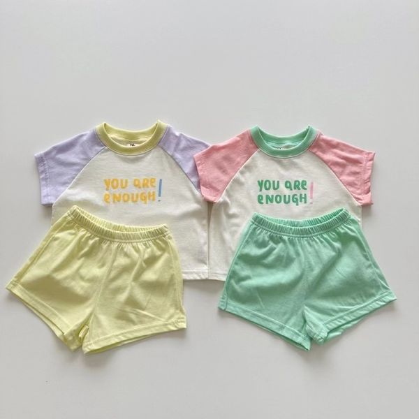 clothing sets 2023 baby short sleeve clothes set infant girl summer fashion letter print t shirts outfits toddler cotton shorts 2pcs suit 23, White
clothing sets 2023 baby short sleeve clothes set infant girl summer fashion letter print t shirts outfits toddler cotton shorts 2pcs suit 23, White