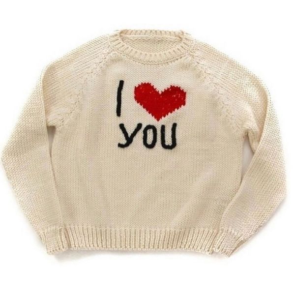 women's sweater knitted fashion letter print vintage harajuku style streetwear men women knitwear sueter mujer 230729, White;black
women's sweater knitted fashion letter print vintage harajuku style streetwear men women knitwear sueter mujer 230729, White;black