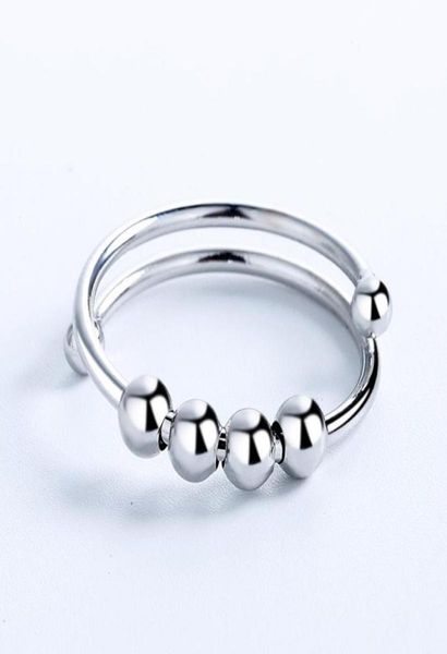 cluster rings stress relief anxiety ring with spinner beads silver color fidget for women adjustable jewelry whole gifts kar0445016079788, Golden;silver
cluster rings stress relief anxiety ring with spinner beads silver color fidget for women adjustable jewelry whole gifts kar0445016079788, Golden;silver