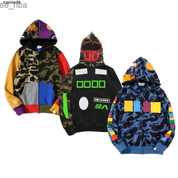 mens designer hoodies camouflage splicing fleece sweatshirt plus zipper sweater lovers sweatshirts designer fashion hoodie jacket streetwear, Black
mens designer hoodies camouflage splicing fleece sweatshirt plus zipper sweater lovers sweatshirts designer fashion hoodie jacket streetwear, Black