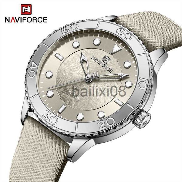 other watches naviforce new design ladies wrist watch fashion women dress watch casual clock waterproof female leather watch j230728, Slivery;black
other watches naviforce new design ladies wrist watch fashion women dress watch casual clock waterproof female leather watch j230728, Slivery;black