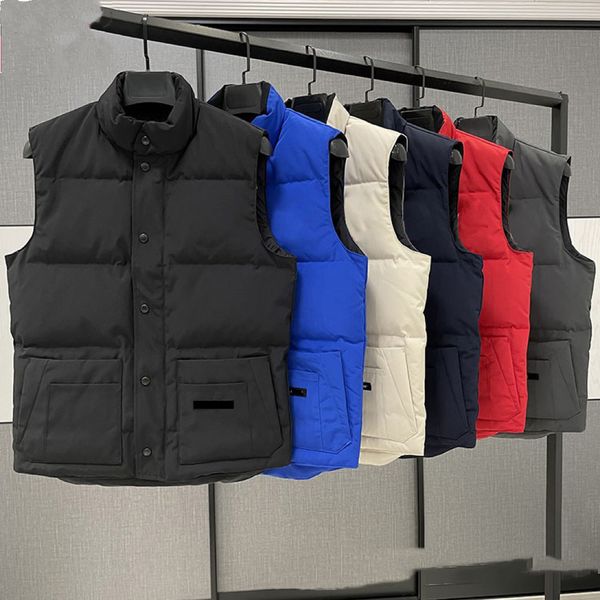 designer down vest pocket jackets womens parkas long sleeve zipper badges men downs casual coat goose vests, Black;white
designer down vest pocket jackets womens parkas long sleeve zipper badges men downs casual coat goose vests, Black;white