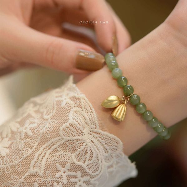 designer n jade bracelet lotus peng lotus heart light gift autumn and winter jewelry small design girls simple and advanced, Black
designer n jade bracelet lotus peng lotus heart light gift autumn and winter jewelry small design girls simple and advanced, Black