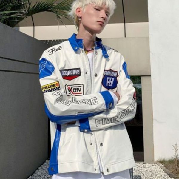 mens jackets american style standup collar motorcycle baseball vintage high street racing jacket overcoat male clothes 230729, Black;brown
mens jackets american style standup collar motorcycle baseball vintage high street racing jacket overcoat male clothes 230729, Black;brown