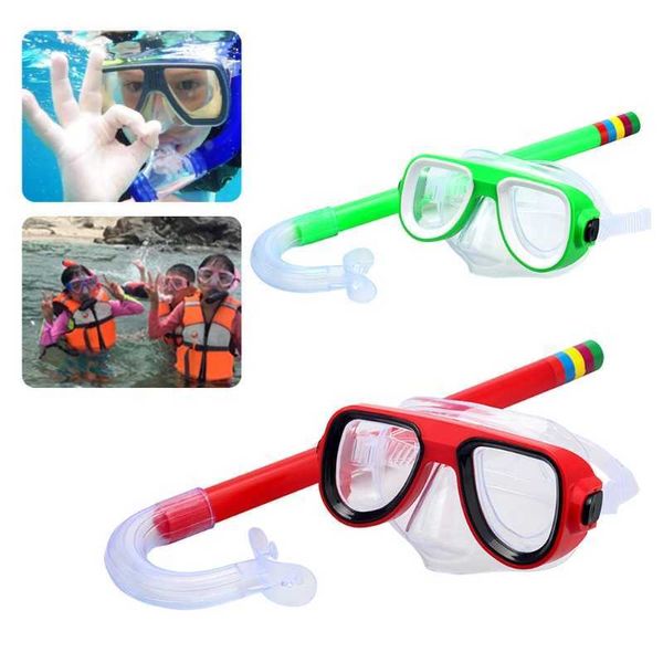 children kids snorkel set scuba snorkeling mask swimming goggles glasses with dry snorkels tube equipment diving gear, Blue
children kids snorkel set scuba snorkeling mask swimming goggles glasses with dry snorkels tube equipment diving gear, Blue