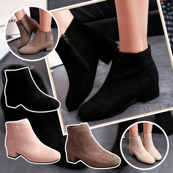 boots womens western boots short ankle shoes zipper solid british style shoes waterproof snow boots women mid-calf boots winter 230729, Black
boots womens western boots short ankle shoes zipper solid british style shoes waterproof snow boots women mid-calf boots winter 230729, Black