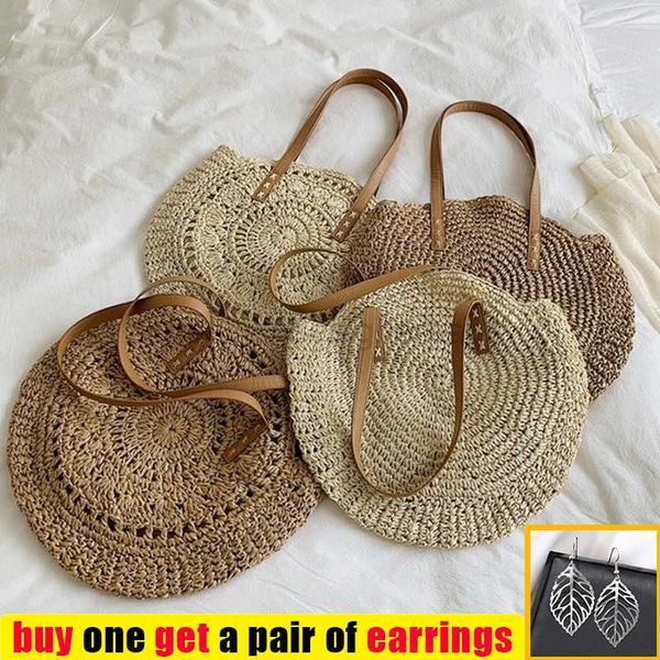 totes round grass beach shoulder bag vintage handmade women's handbag rafia women's travel bag bohemian summer vacation leisure ha
totes round grass beach shoulder bag vintage handmade women's handbag rafia women's travel bag bohemian summer vacation leisure ha