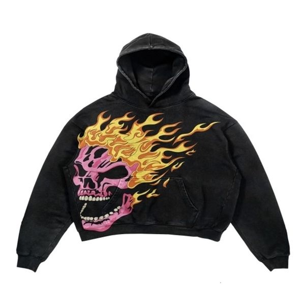 womens hoodies sweatshirts funny street skull flame print hooded sweater mens autumn and winter ins american style loose personality pullove, Black
womens hoodies sweatshirts funny street skull flame print hooded sweater mens autumn and winter ins american style loose personality pullove, Black