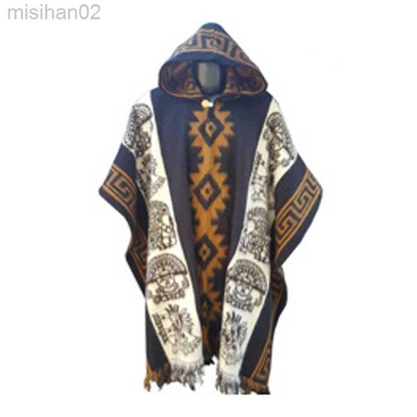 men's hoodies sweatshirts mens fashion knit capes men's fashion retro ethnic totem capes sweater capes hkd230731, Black
men's hoodies sweatshirts mens fashion knit capes men's fashion retro ethnic totem capes sweater capes hkd230731, Black