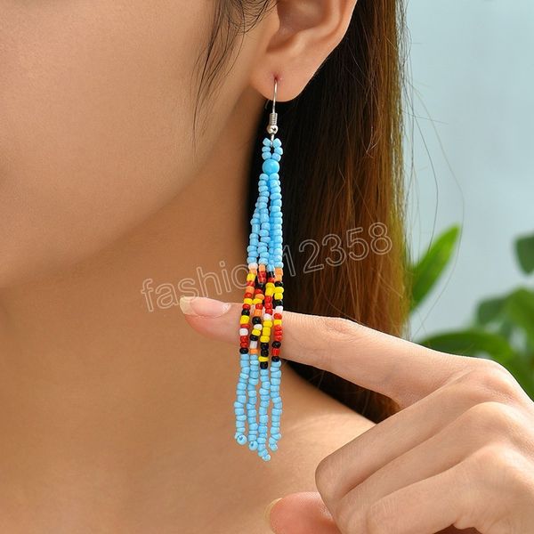 handmade africa blue resin beads drop earrings for women bohemian ethnic statement earrings beach party jewelry gift, Golden;silver
handmade africa blue resin beads drop earrings for women bohemian ethnic statement earrings beach party jewelry gift, Golden;silver