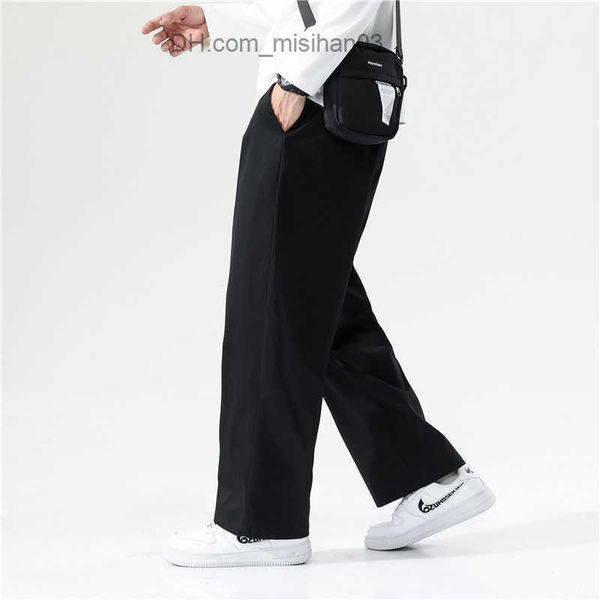 men's pants men's casual pants loose straight wide leg pants men's new retro street clothing skateboard neutral trousers fash, Black
men's pants men's casual pants loose straight wide leg pants men's new retro street clothing skateboard neutral trousers fash, Black
