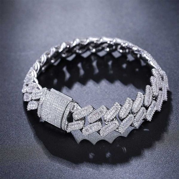 master rocks jewelry 925 sterling silver 15mm hip hop bracelets iced out vvs moissanite cuban link chain
master rocks jewelry 925 sterling silver 15mm hip hop bracelets iced out vvs moissanite cuban link chain