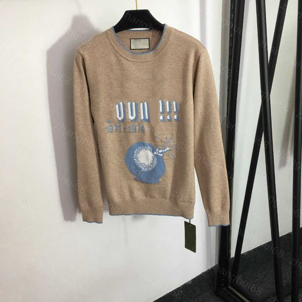 23ss womens designer clothing women sweater bomb letter pattern crew-neck long-sleeved pullover sweater sweater womens clothing, White;black
23ss womens designer clothing women sweater bomb letter pattern crew-neck long-sleeved pullover sweater sweater womens clothing, White;black
