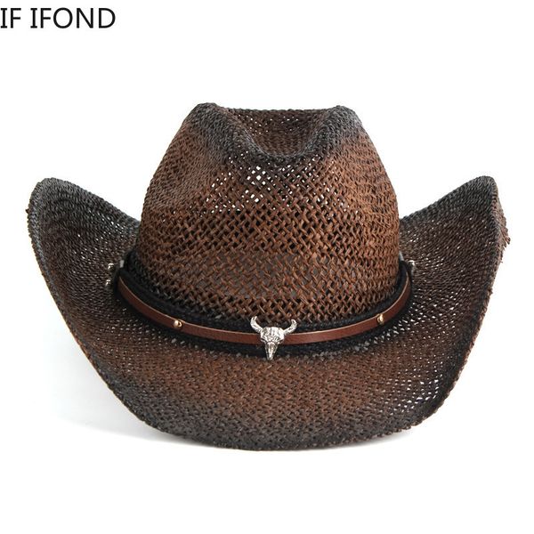 wide brim hats bucket hats handmade weave hollow western cowboy hat for men women summer outdoor cowgirl beach sun straw hat sombrero hombre, Blue;gray
wide brim hats bucket hats handmade weave hollow western cowboy hat for men women summer outdoor cowgirl beach sun straw hat sombrero hombre, Blue;gray