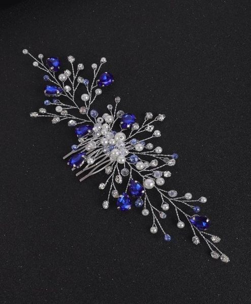 headpieces blue crystal wedding hair accessories rhinestone romantic women ornaments bride headband bridal headdress tiara comb5167485, Silver
headpieces blue crystal wedding hair accessories rhinestone romantic women ornaments bride headband bridal headdress tiara comb5167485, Silver