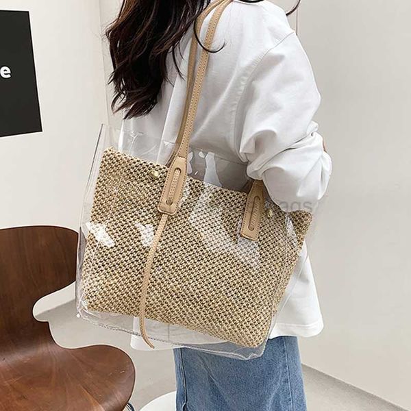 totes summer new transparent straw bag high capacity rattan shoulder bag handwoven handbag beach bag shopping bagstylishdesignerbags
totes summer new transparent straw bag high capacity rattan shoulder bag handwoven handbag beach bag shopping bagstylishdesignerbags