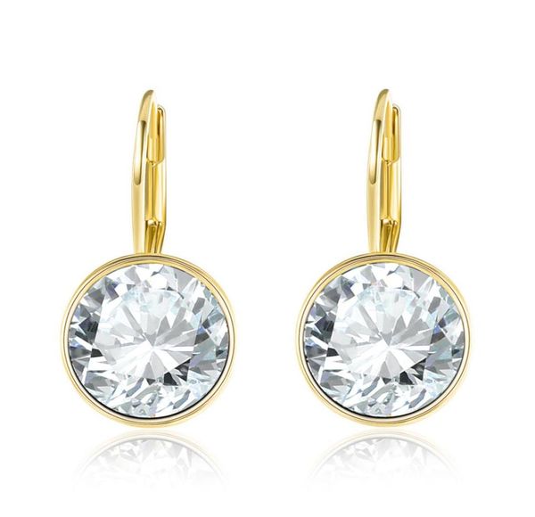 gold color bella earrings for women white crystal from austria fashion stud earrings wedding party jewelry gift8239133, Golden;silver
gold color bella earrings for women white crystal from austria fashion stud earrings wedding party jewelry gift8239133, Golden;silver