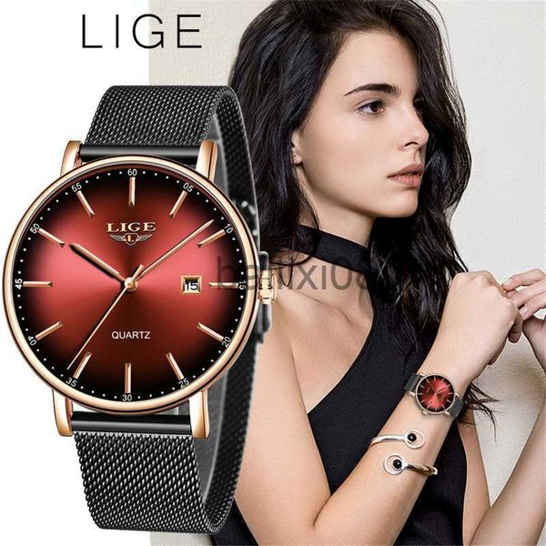 other watches lige fashion women watch brand luxury ladies mesh belt ultra-thin watch stainless steel waterproof quartz watch reloj mujer j2, Slivery;black
other watches lige fashion women watch brand luxury ladies mesh belt ultra-thin watch stainless steel waterproof quartz watch reloj mujer j2, Slivery;black