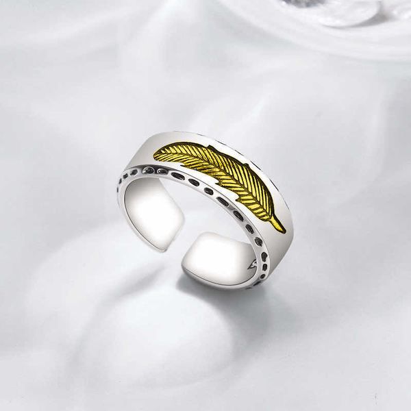 retro feather couple rings for women men gold silver color fashion jewelry gifts resizable cdzo
retro feather couple rings for women men gold silver color fashion jewelry gifts resizable cdzo