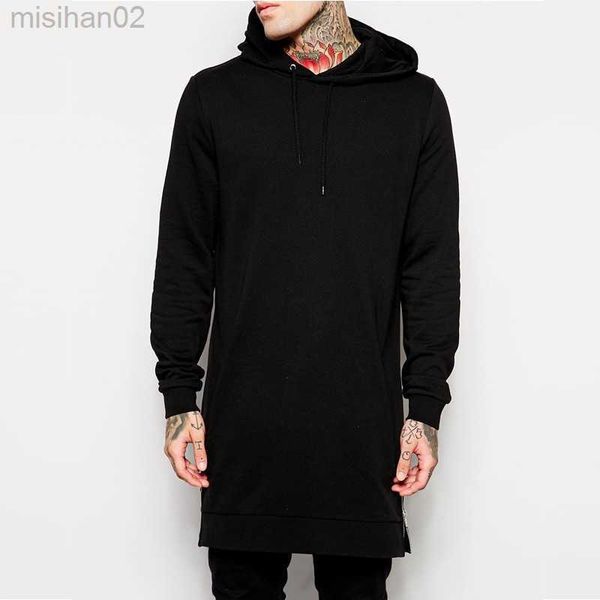men's hoodies sweatshirts brand men's hoodies autumn winter cotton fleece jacket extend hoodie men and women length design o-neck, Black
men's hoodies sweatshirts brand men's hoodies autumn winter cotton fleece jacket extend hoodie men and women length design o-neck, Black