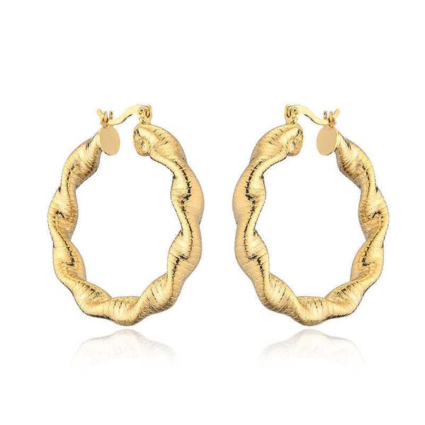vintage 18k gold plated big circle hoop earrings for women fashion retro exaggerated geometric twisted copper earrings 3bt8, Silver
vintage 18k gold plated big circle hoop earrings for women fashion retro exaggerated geometric twisted copper earrings 3bt8, Silver