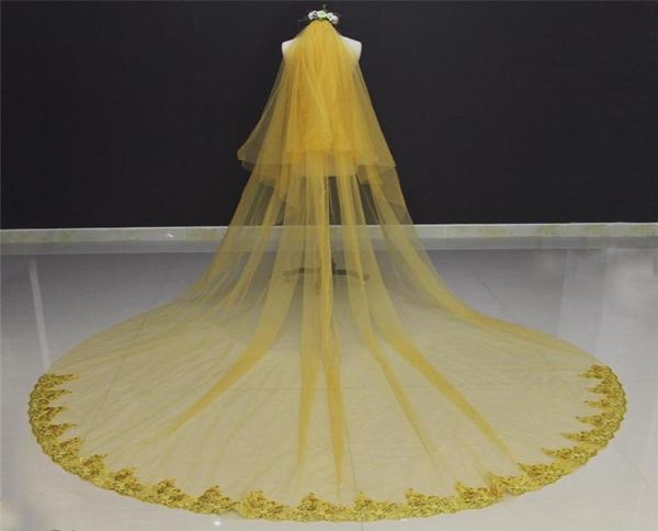 new arrival two layer gold lace tulle 2 tiers bridal veil with comb wedding accessories nv701765057391516506, Black
new arrival two layer gold lace tulle 2 tiers bridal veil with comb wedding accessories nv701765057391516506, Black