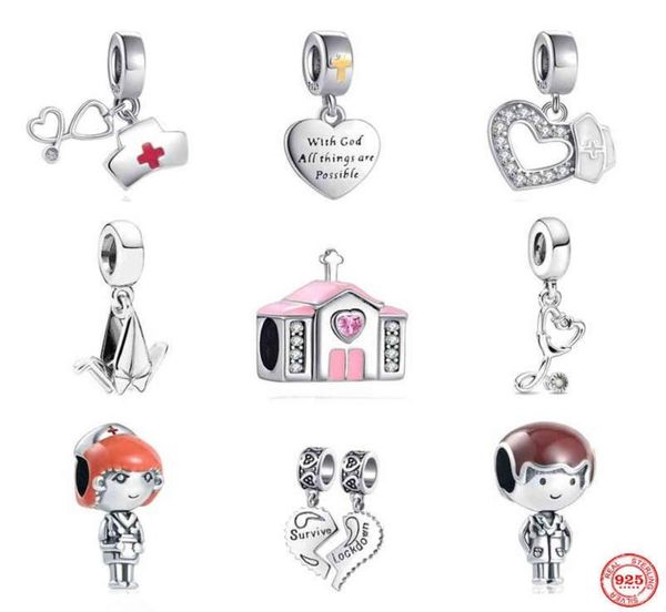 new original 925 sterling silver paper crane charm church doctor nurse bead suitable for ladie bracelet diy jewelry gift4488419, Black
new original 925 sterling silver paper crane charm church doctor nurse bead suitable for ladie bracelet diy jewelry gift4488419, Black