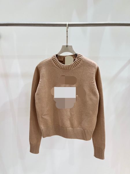 322 2023 spring brand same style sweater long sleeve crew neck pullover fashion womens clothes womens qian28, White;black
322 2023 spring brand same style sweater long sleeve crew neck pullover fashion womens clothes womens qian28, White;black