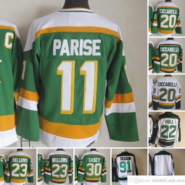 1980 movie vintage hockey 20 dino ciccarelli jerseys ccm embroidery 23 brian bellows 11 j.p. parise 30 jon casey 91 tyler seguin jersey whit, Black;red
1980 movie vintage hockey 20 dino ciccarelli jerseys ccm embroidery 23 brian bellows 11 j.p. parise 30 jon casey 91 tyler seguin jersey whit, Black;red