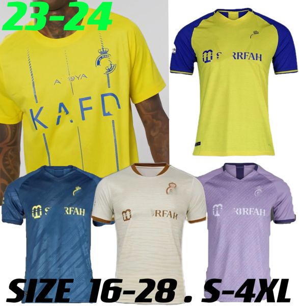 22 23 24 al nassr fc soccer jerseys 2023 2024 ronaldo men kids kit uniform home yellow cr7 boys football shiirt t alnassr away third, Black;yellow
22 23 24 al nassr fc soccer jerseys 2023 2024 ronaldo men kids kit uniform home yellow cr7 boys football shiirt t alnassr away third, Black;yellow