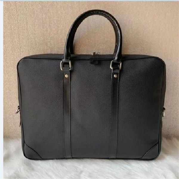 men designer shoulder briefcase black brown leather handbag business mens lapbag messenger bag 53361242n
men designer shoulder briefcase black brown leather handbag business mens lapbag messenger bag 53361242n