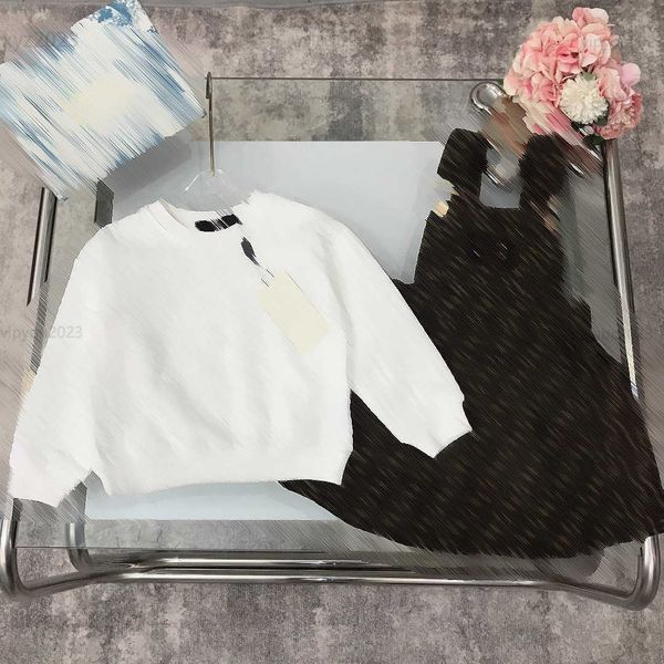 luxury kids dress designer baby clothes two-piece suit letter logo jacquard long sleeved sweater and strap skirt multiple product, White
luxury kids dress designer baby clothes two-piece suit letter logo jacquard long sleeved sweater and strap skirt multiple product, White