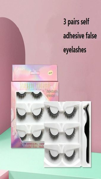 3 pairs false mink eyelash set self adhesive eyelashes natural thick long cross eye lashes wispy makeup7526014
3 pairs false mink eyelash set self adhesive eyelashes natural thick long cross eye lashes wispy makeup7526014