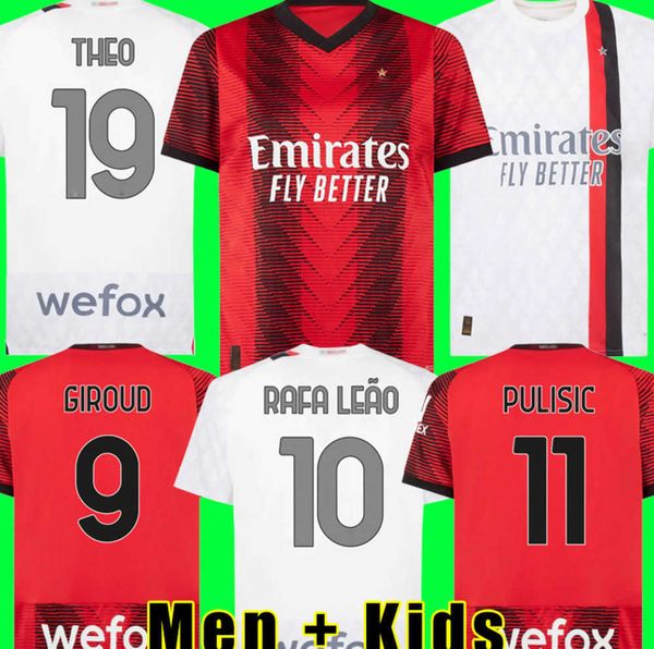 pulisic 23 24 soccer jerseys giroud koche ac milans de ketelaere rafa leao theo football shirt 2023 2024 men kids kit boys uniforms away mov, Gray
pulisic 23 24 soccer jerseys giroud koche ac milans de ketelaere rafa leao theo football shirt 2023 2024 men kids kit boys uniforms away mov, Gray
