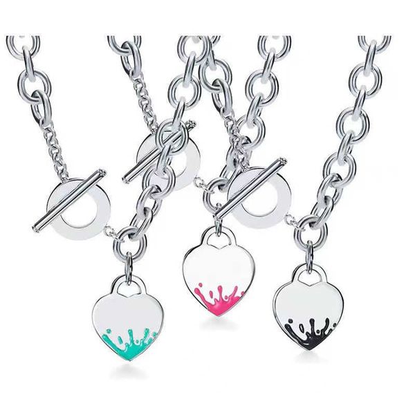 return to necklace jewelry tiffa blue fur necklace enamel blue heart red heart shape fashion versatile collar chain female, Silver
return to necklace jewelry tiffa blue fur necklace enamel blue heart red heart shape fashion versatile collar chain female, Silver