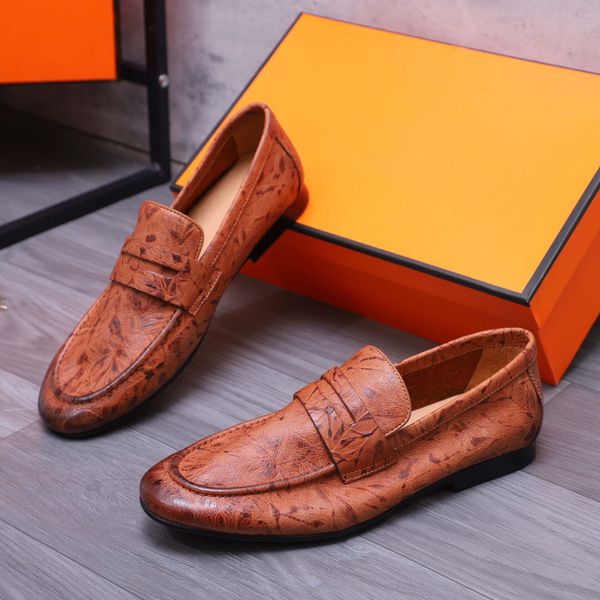 2023 mens dress shoes office fashion brand designer genuine leather handmade business flats male casual loafers size 38-44, Black
2023 mens dress shoes office fashion brand designer genuine leather handmade business flats male casual loafers size 38-44, Black