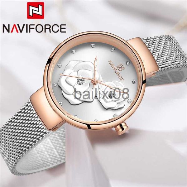 other watches naviforce women watch brand luxury silver rose gold ladies wristwatch mesh stainless steel brelet flower female clock 5013 j23, Slivery;black
other watches naviforce women watch brand luxury silver rose gold ladies wristwatch mesh stainless steel brelet flower female clock 5013 j23, Slivery;black