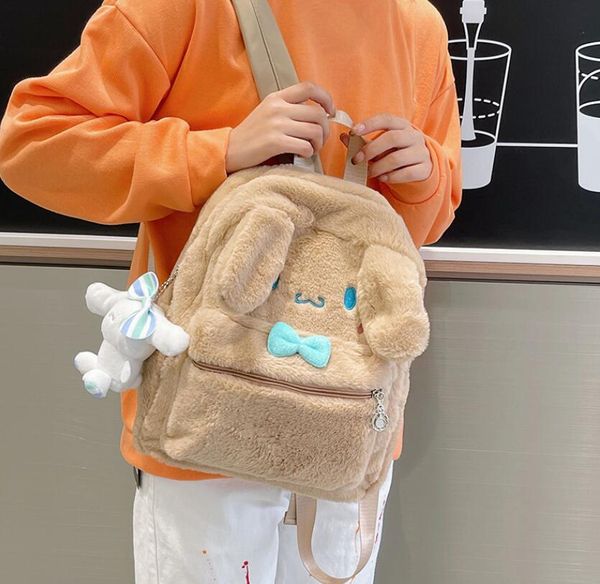 kawaii cinnamoroll plush backpack girl student cute soft accessories zipper bag girls birthday gift
kawaii cinnamoroll plush backpack girl student cute soft accessories zipper bag girls birthday gift