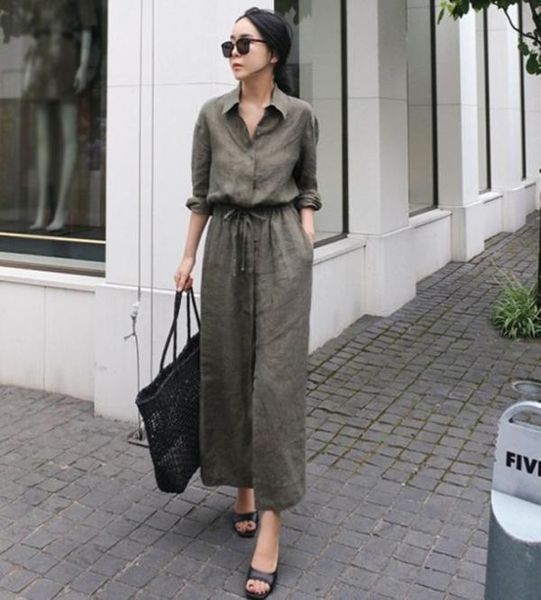 lanmrem solid color lapel long sleeve drawstring cotton and linen loose woman dress casual fashion 2020 spring dresses new tv144 y5554257, Black;pink
lanmrem solid color lapel long sleeve drawstring cotton and linen loose woman dress casual fashion 2020 spring dresses new tv144 y5554257, Black;pink